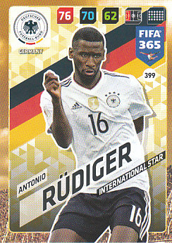 Antonio Rudiger Germany 2018 FIFA 365 International Star #399